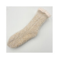 Тепловые вязаные носки с тапочкой с захватами